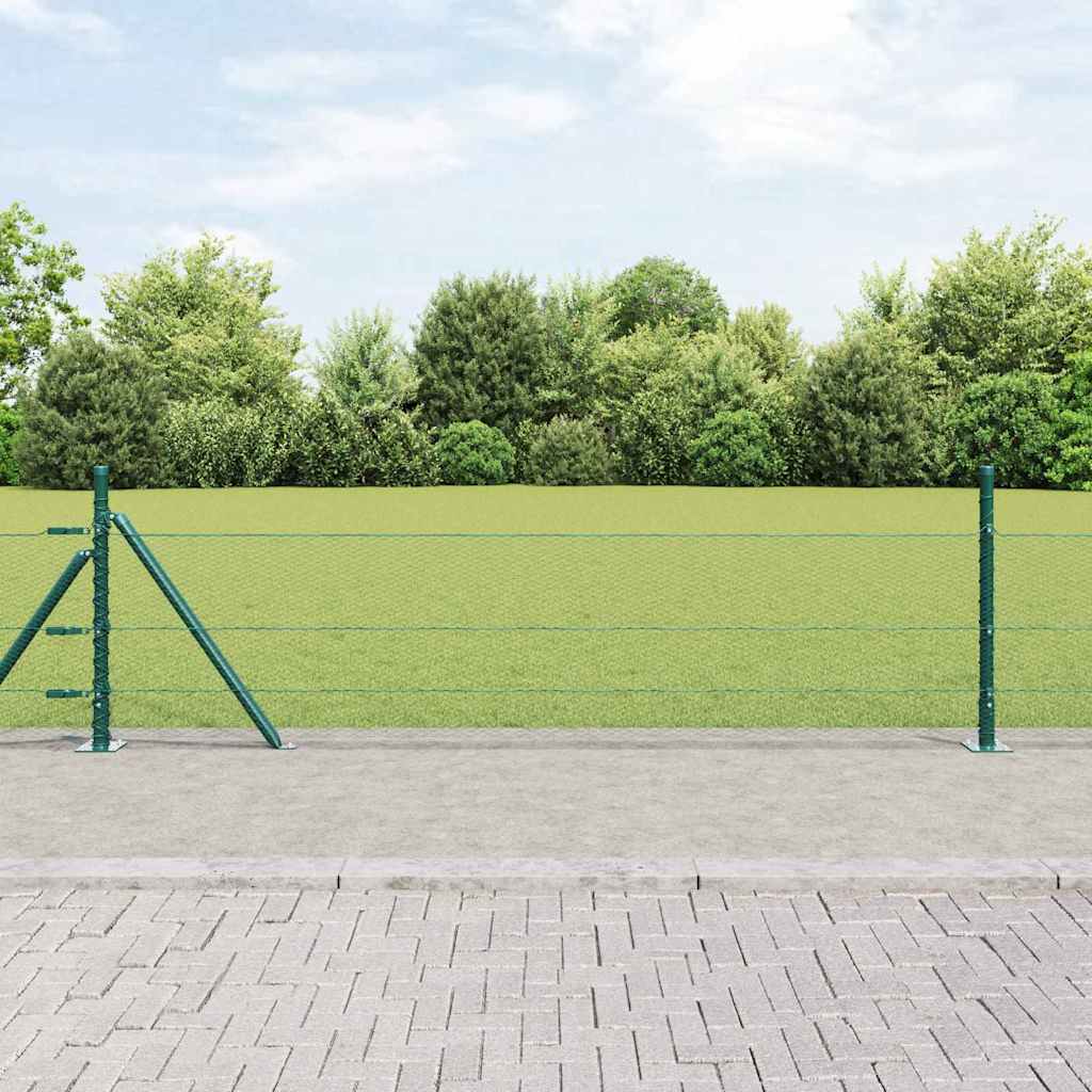 Welded Wire Fence with Concrete Base 10 x 0.4 m (W x H)