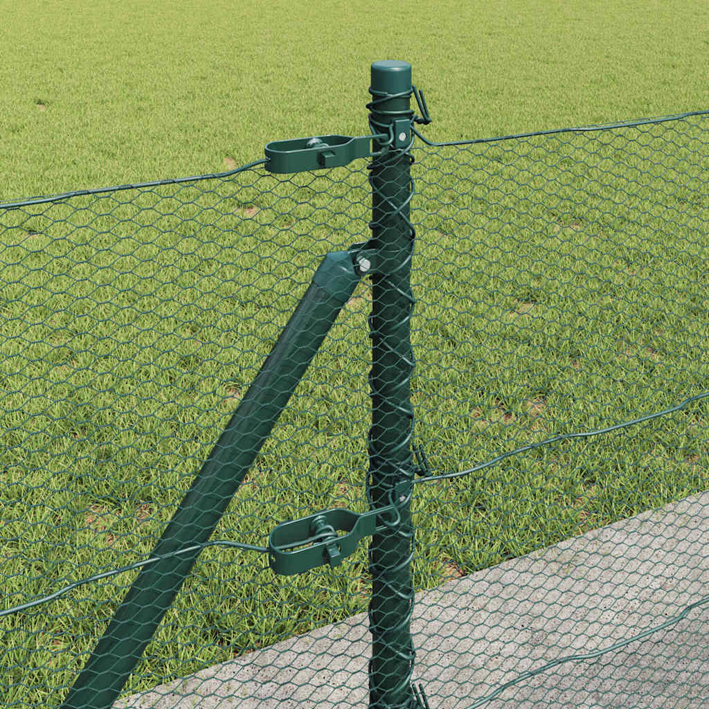 Welded Wire Fence with Concrete Base 10 x 0.6 m (W x H)