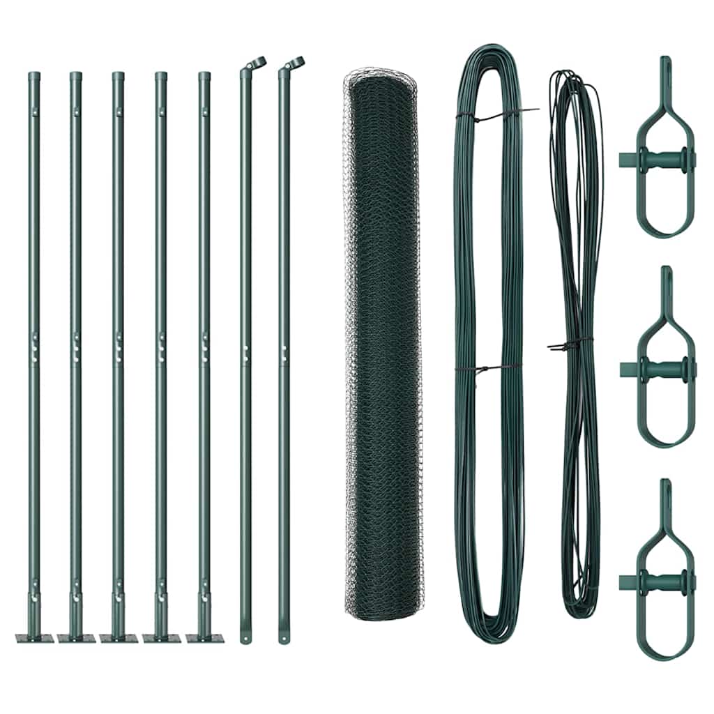 Welded Wire Fence with Concrete Base 10 x 1.2 m (W x H)