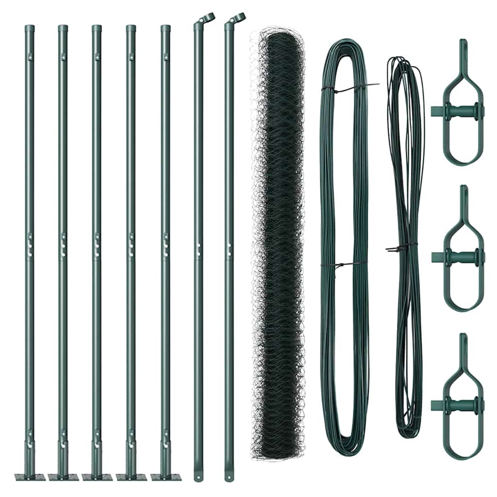 Welded Wire Fence with Concrete Base 10 x 1.4 m (W x H)
