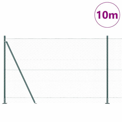 Welded Wire Fence with Concrete Base 10 x 1.5 m (W x H)