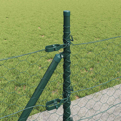 Welded Wire Fence with Concrete Base 25 x 0.5 m (W x H)