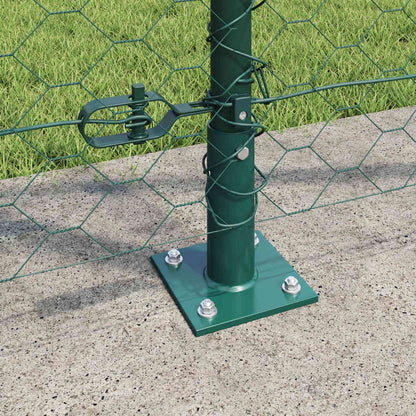 Fence Post Green 25 x 1.2 m (50 mm mesh) Steel