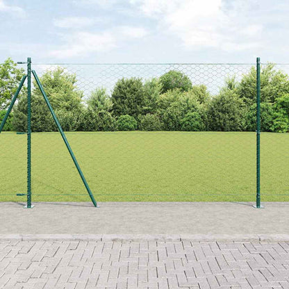 Fence Post Green 25 x 1.5 m (50 mm mesh) Steel