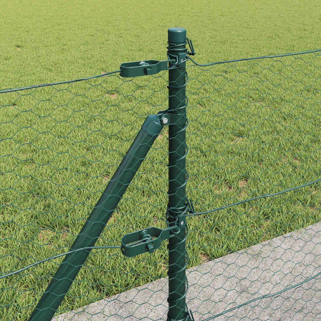 Welded Wire Fence with Concrete Base 50 x 0.6 m (W x H)