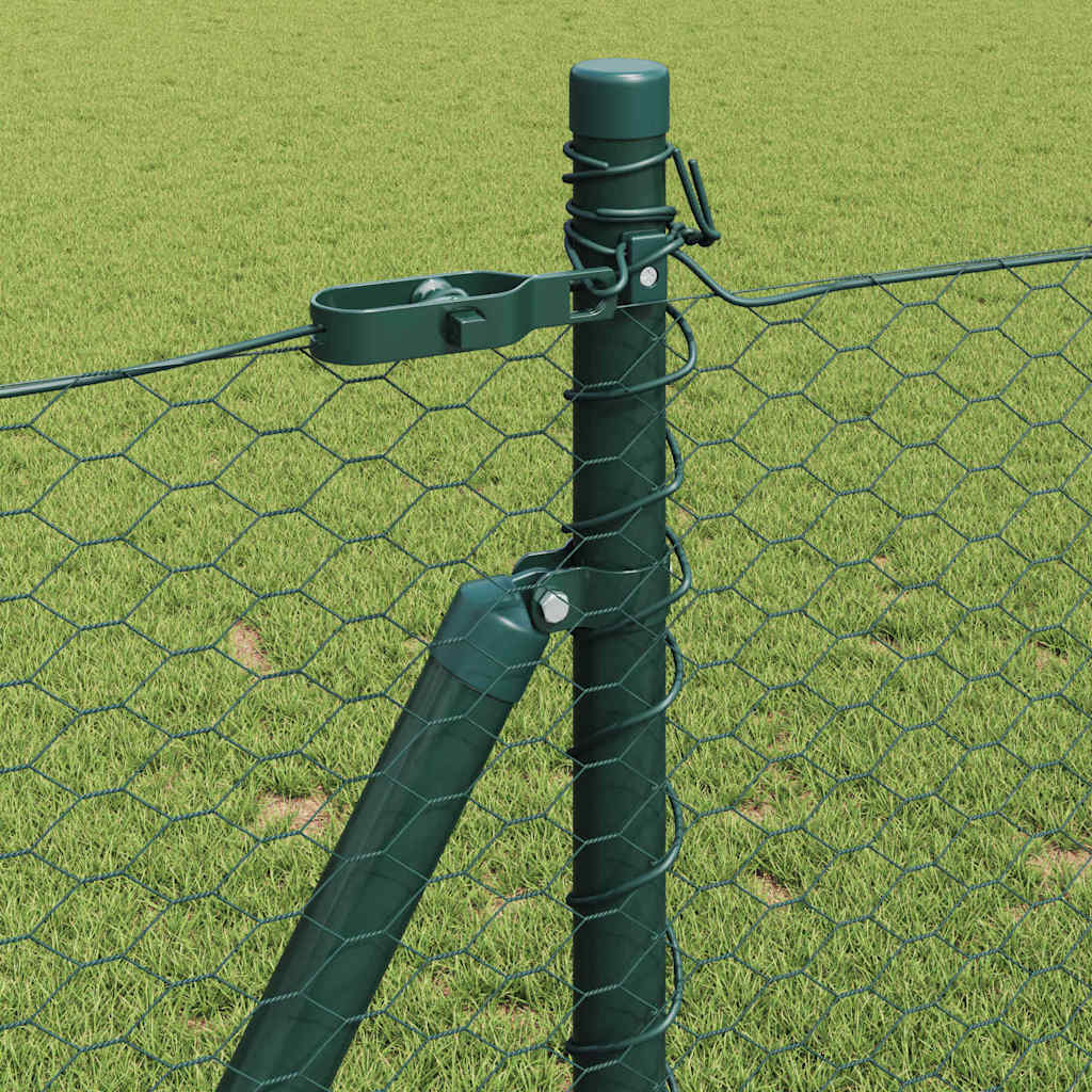 Welded Wire Fence with Concrete Base 50 x 0.8 m (W x H)