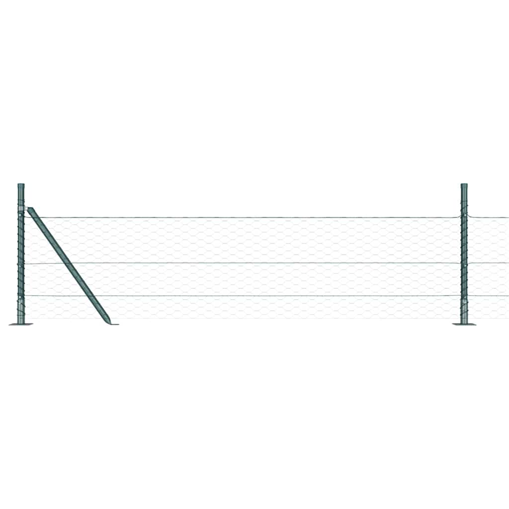 Welded Wire Fence with Concrete Base 100 x 0.4 m (W x H)