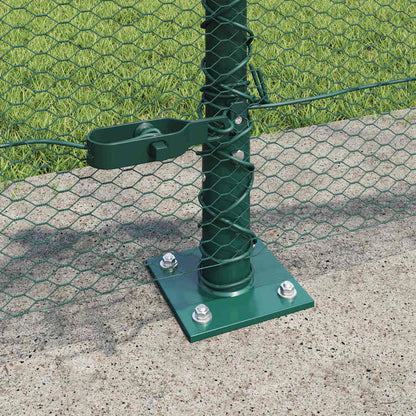 Welded Wire Fence with Concrete Base 100 x 0.5 m (W x H)