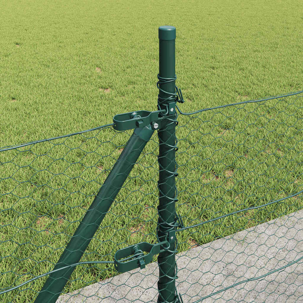 Welded Wire Fence with Concrete Base 100 x 0.5 m (W x H)