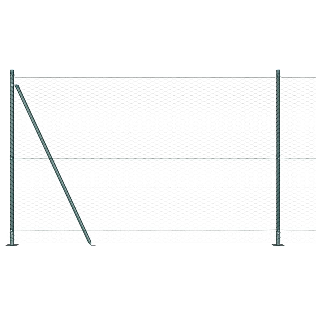 Welded Wire Fence with Concrete Base 100 x 1.6 m (W x H)