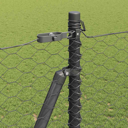 Welded Wire Fence with Concrete Base 10 x 1.5 m (W x H)