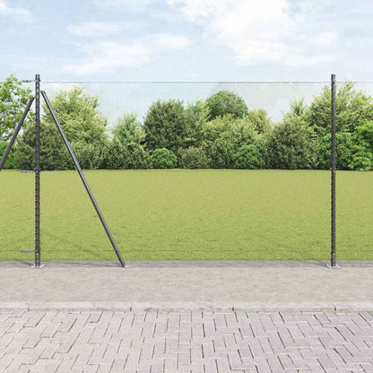 Welded Wire Fence with Concrete Base 25 x 1.4 m (W x H)