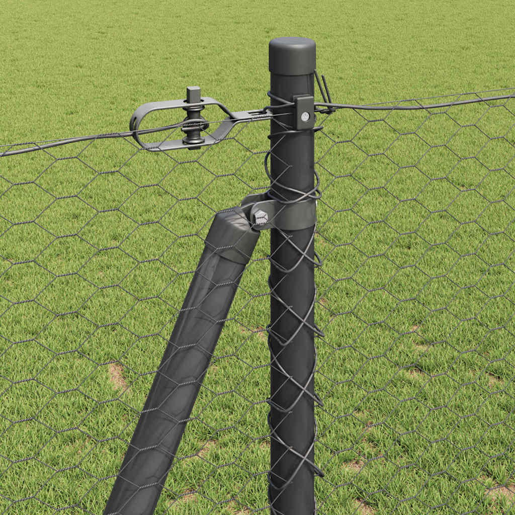 Welded Wire Fence with Concrete Base 100 x 1.2 m (W x H)