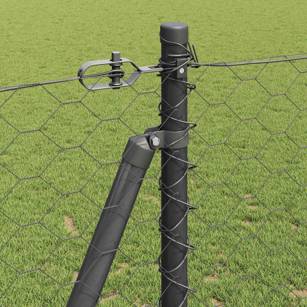 Welded Wire Fence with Concrete Base 100 x 1.2 m (W x H)