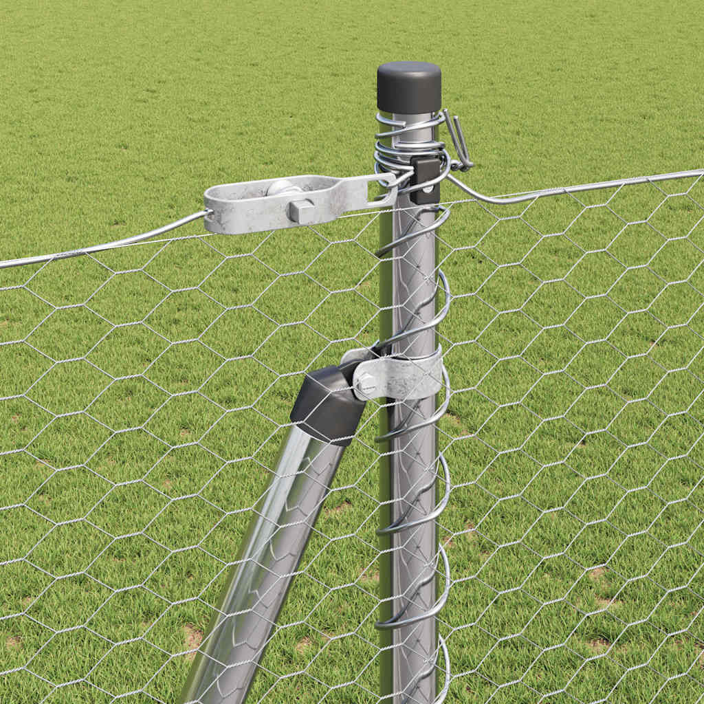 Welded Wire Fence with Concrete Base 10 x 1.4 m (W x H)