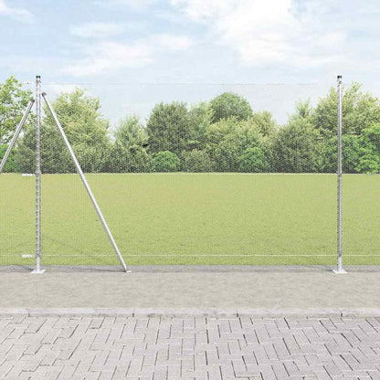 Welded Wire Fence with Concrete Base 10 x 1.5 m (W x H)