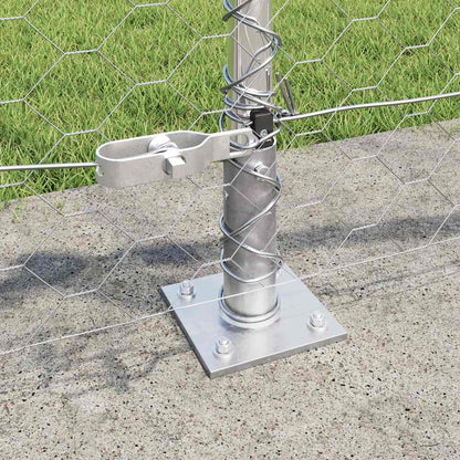 Welded Wire Fence with Concrete Base 25 x 0.4 m (W x H)
