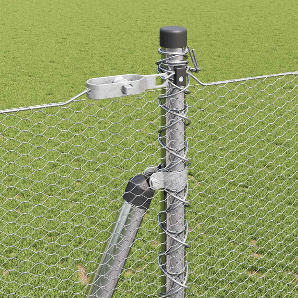 Welded Wire Fence with Concrete Base 25 x 1.6 m (W x H)
