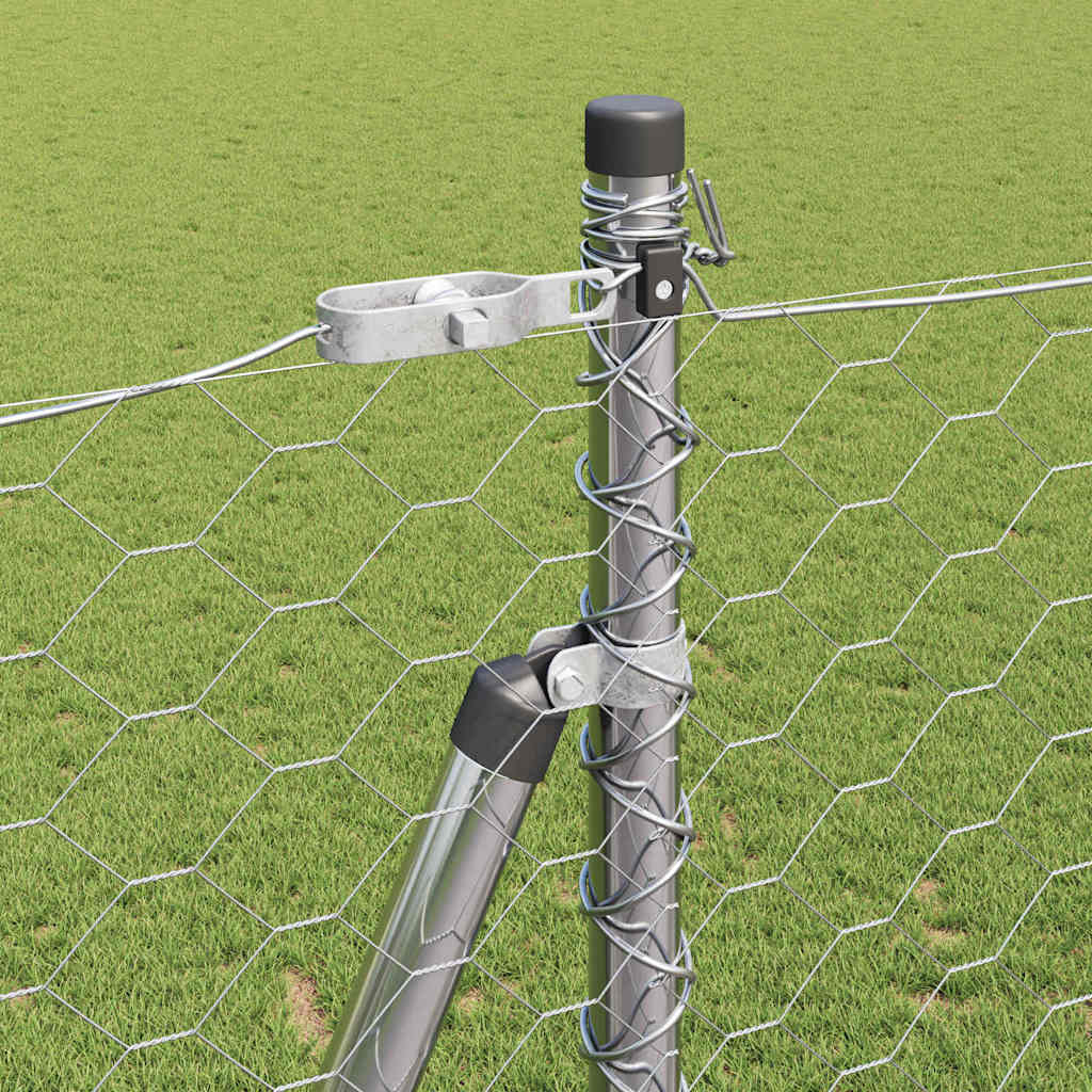 Welded Wire Fence with Concrete Base 50 x 1.4 m (W x H)