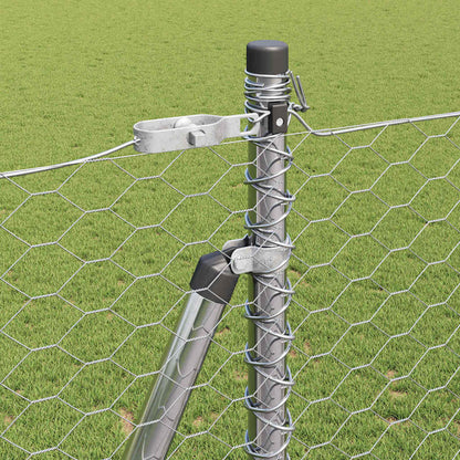 Fence Post Silver 50 x 1.6 m (36 mm mesh) Steel