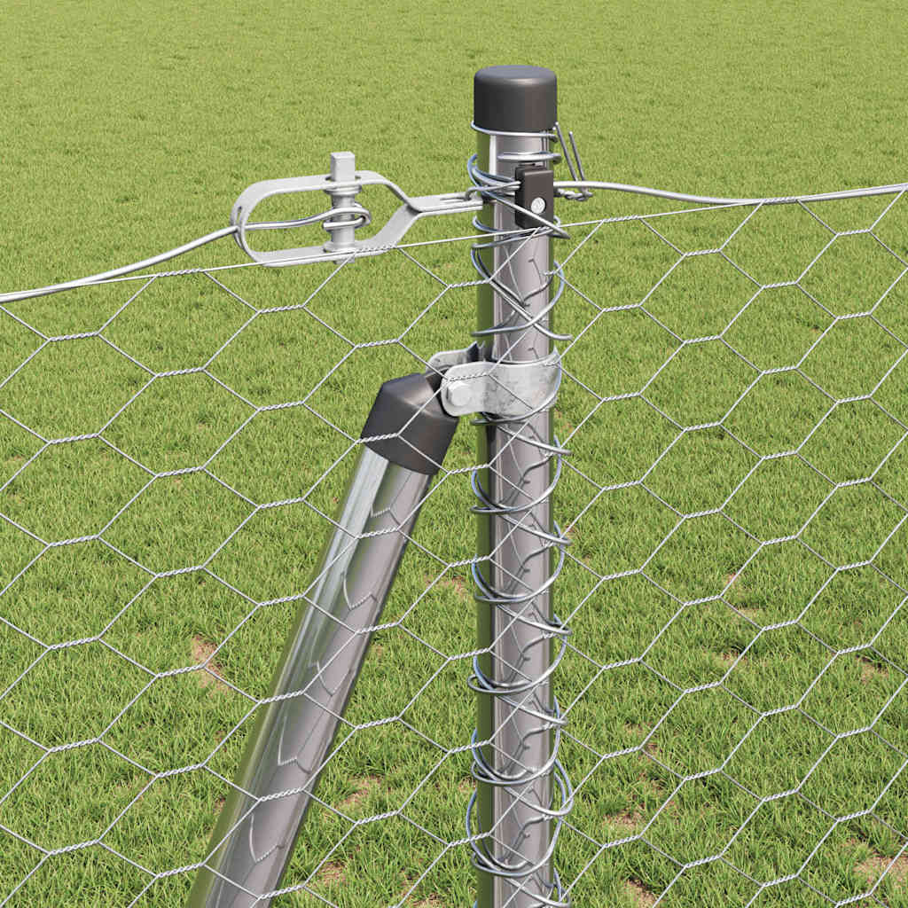 Welded Wire Fence with Concrete Base 100 x 1.2 m (W x H)