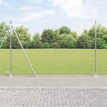 Welded Wire Fence with Concrete Base 100 x 1.6 m (W x H)