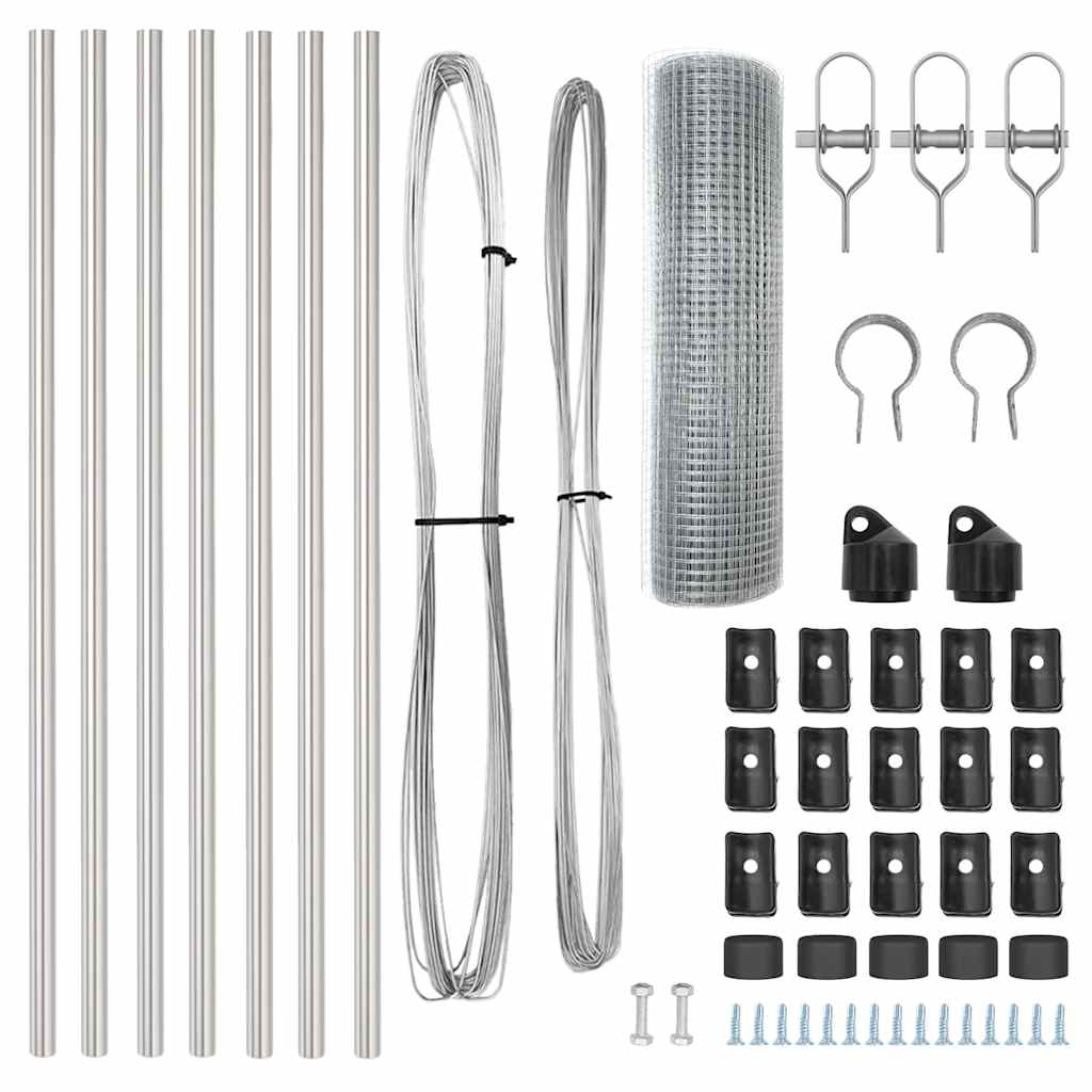 Ground Fix Welded Wire Fence 10 x 0.5 m (W x H)