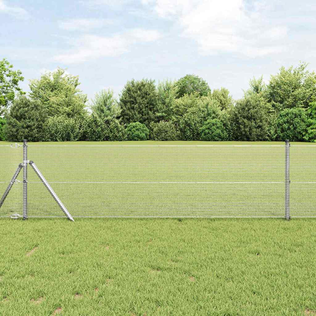 Ground Fix Welded Wire Fence 25 x 0.4 m (W x H)