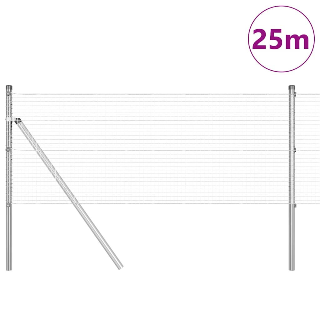 Ground Fix Welded Wire Fence 25 x 0.4 m (W x H)