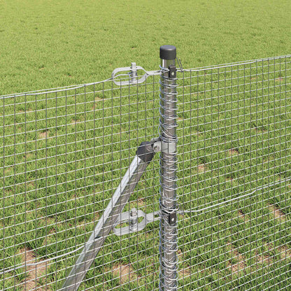 Fence Post Silver 25 x 0.6 m (16 x 16 mm mesh) Steel