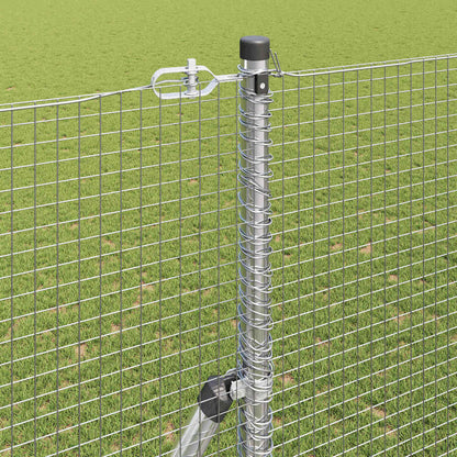 Fence Post Silver 50 x 1.5 m (19 x 19 mm mesh) Steel