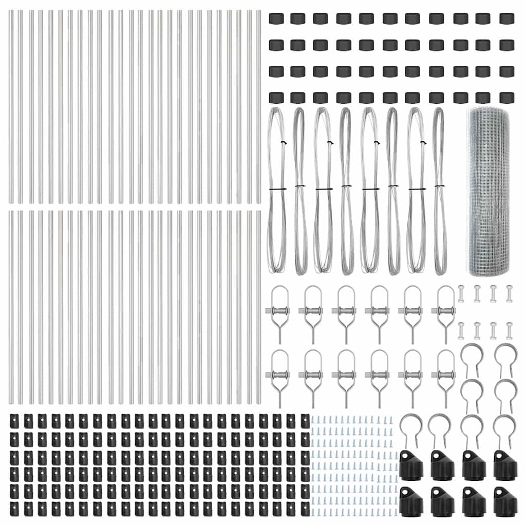 Ground Fix Welded Wire Fence 100 x 0.6 m (W x H)