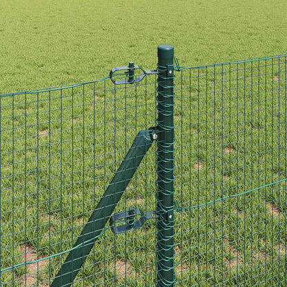 Fence Post Green 10 x 0.8 m (19 x 19 mm mesh) Steel and PVC