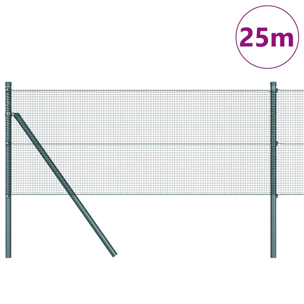 Ground Fix Welded Wire Fence 25 x 0.6 m (W x H)