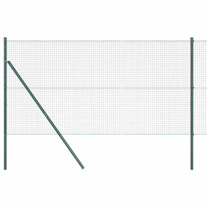 Ground Fix Welded Wire Fence 25 x 1 m (W x H) PVC-Coated Steel