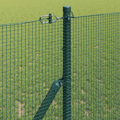 Fence Post Green 25 x 1.2 m (12 x 12 mm mesh) Steel and PVC