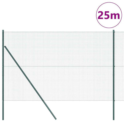 Ground Fix Welded Wire Fence 25 x 1.6 m (W x H)
