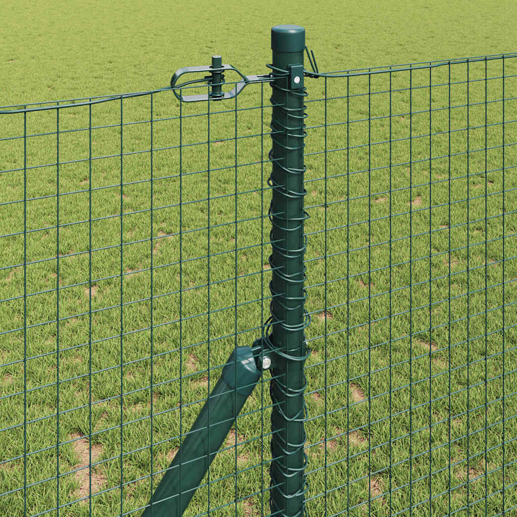 Ground Fix Welded Wire Fence 50 x 1 m (W x H) PVC-Coated Steel