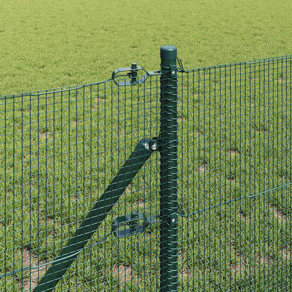 Fence Post Green 100 x 0.4 m (12 x 12 mm mesh) Steel and PVC