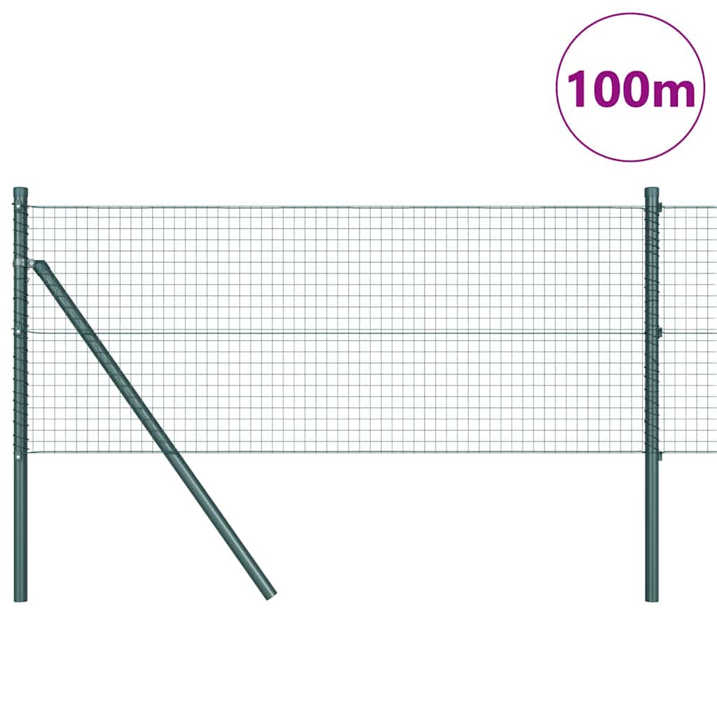 Ground Fix Welded Wire Fence 100 x 0.8 m (W x H)