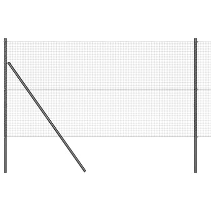 Fence Post Grey 10 x 1.2 m (19 x 19 mm mesh) Steel and PVC
