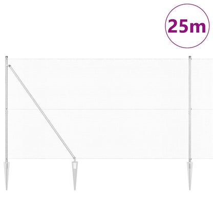 Welded Wire Fence with Spikes 25 x 1.5 m (W x H)