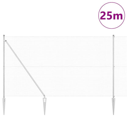 Welded Wire Fence with Spikes 25 x 1.6 m (W x H)