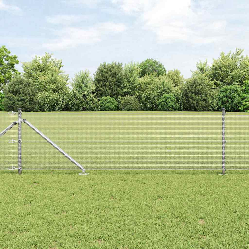 Welded Wire Fence with Spikes 50 x 0.4 m (W x H)