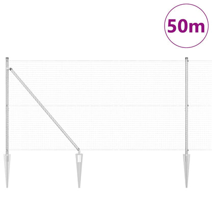 Welded Wire Fence with Spikes 50 x 1.2 m (W x H)