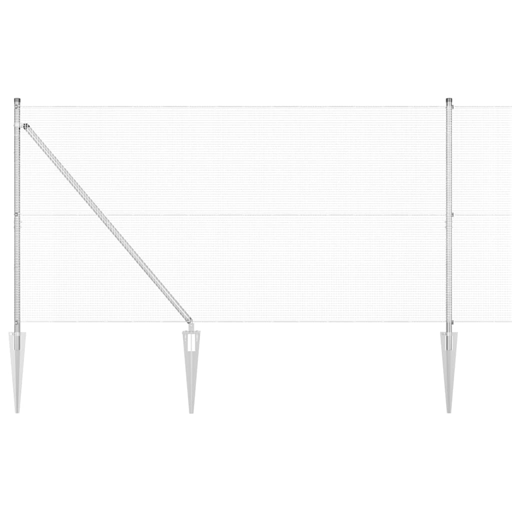 Welded Wire Fence with Spikes 50 x 1.4 m (W x H)
