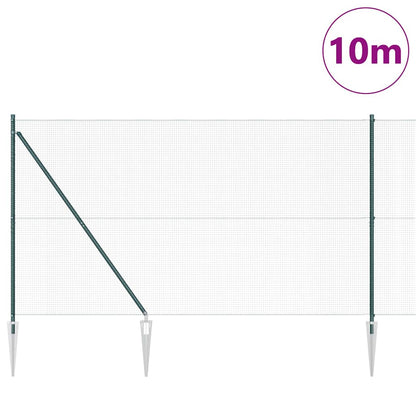 Welded Wire Fence with Spikes 10 x 1.5 m (W x H)