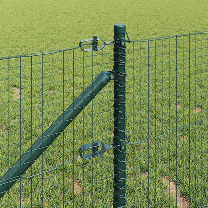 Welded Wire Fence with Spikes Steel Green Mesh