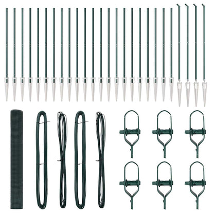 Welded Wire Fence with Spikes 50 x 1.2 m (W x H)
