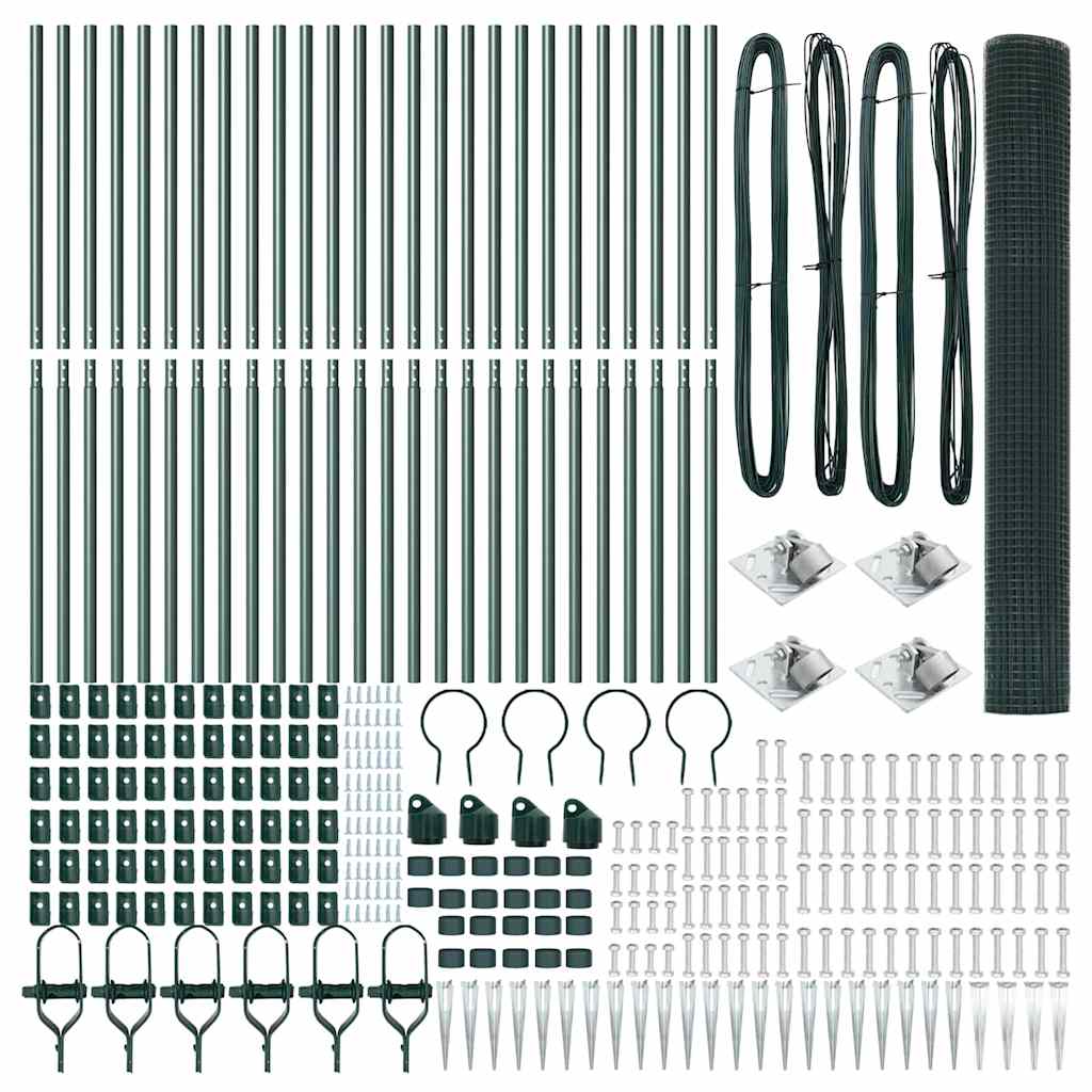 Welded Wire Fence with Spikes 50 x 1.2 m (W x H)